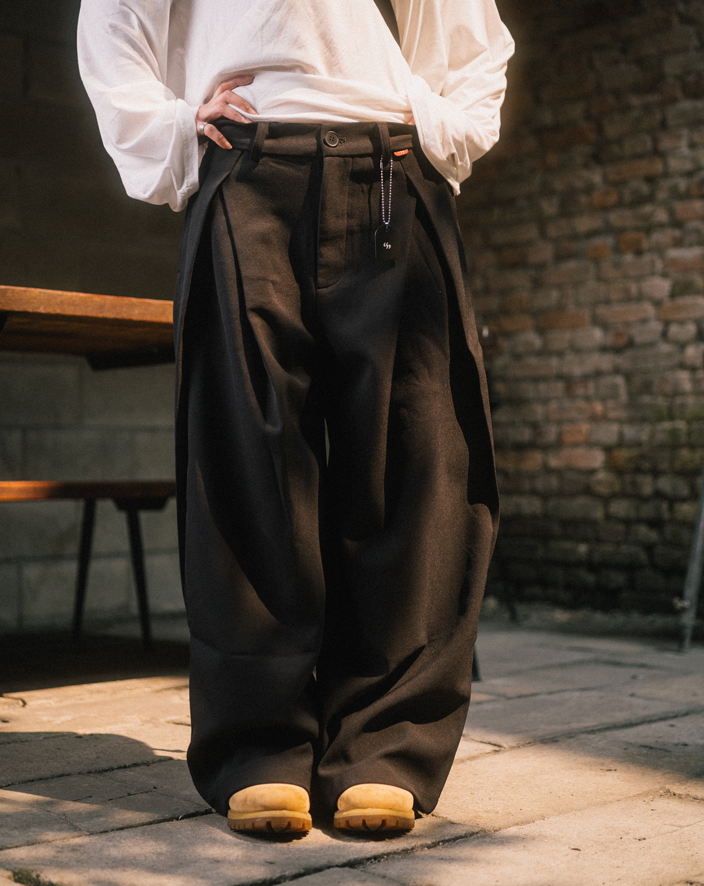 "Astra" Pleated Pants
