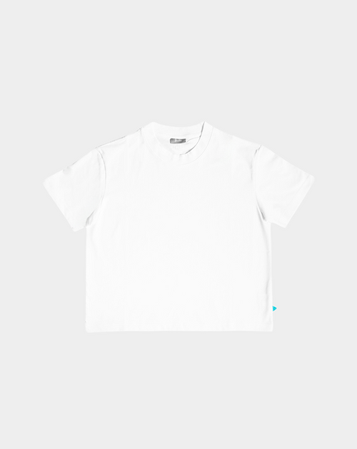 "Plain" Crop Tee