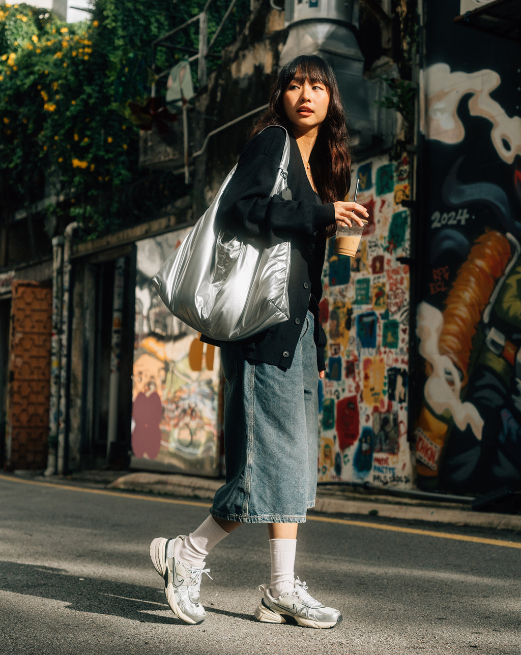 "Bēru" Bag: Mercurial