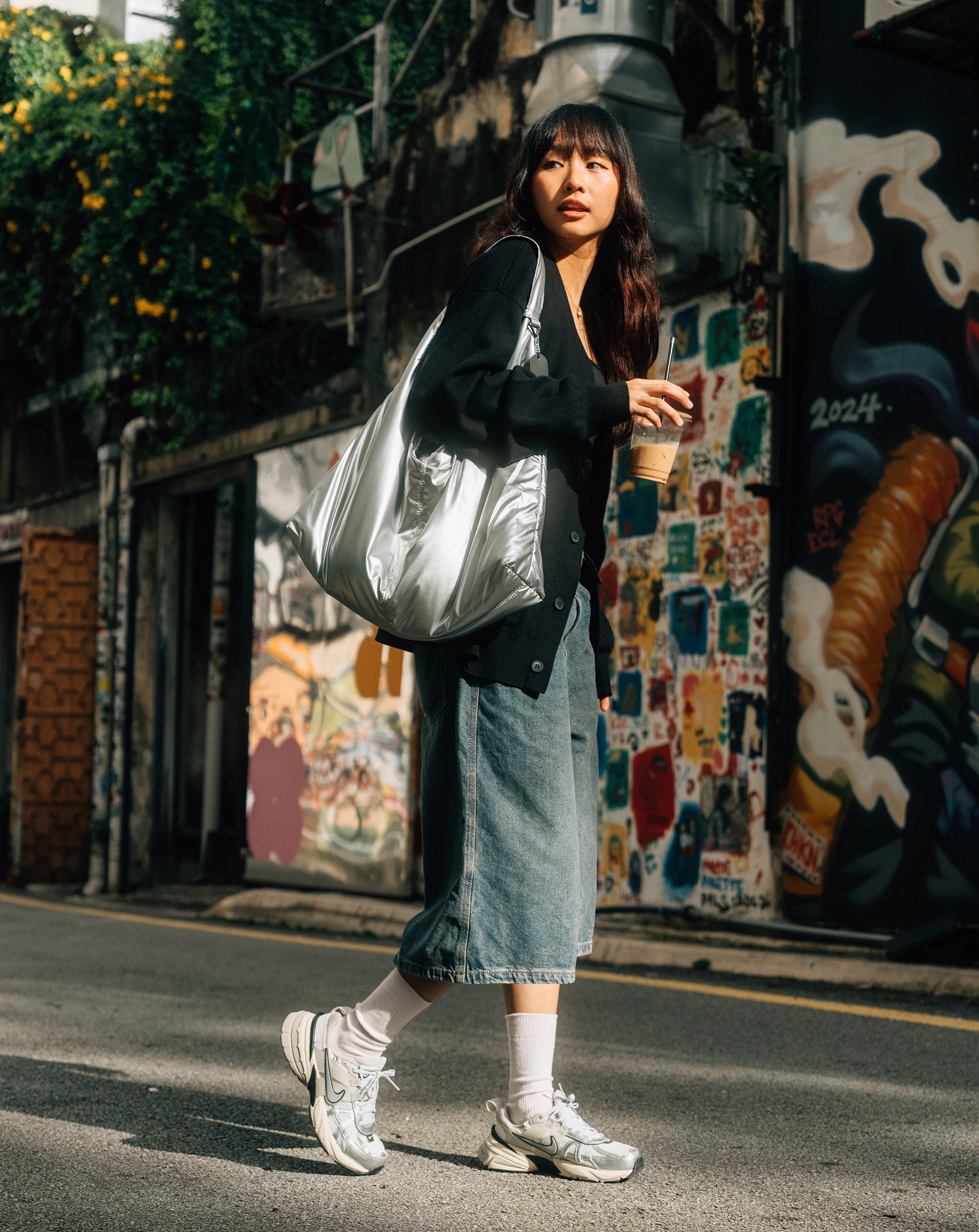 "Bēru" Bag: Mercurial