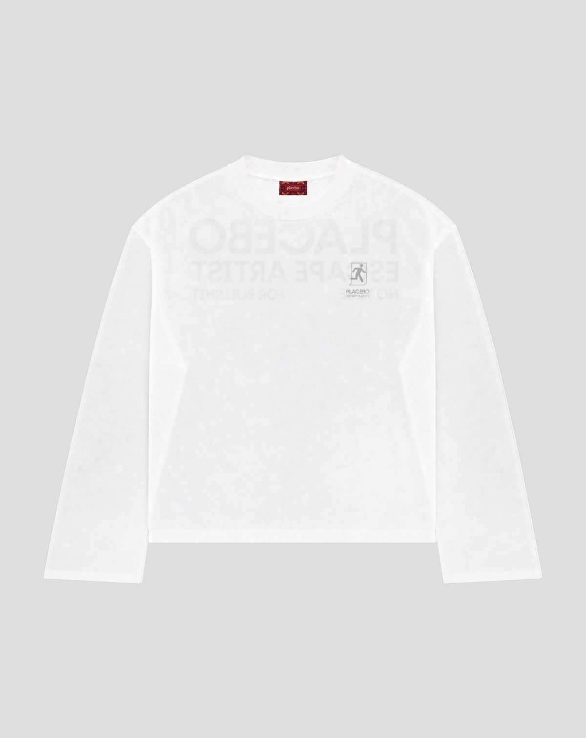"ESC" Sheer LS Tee