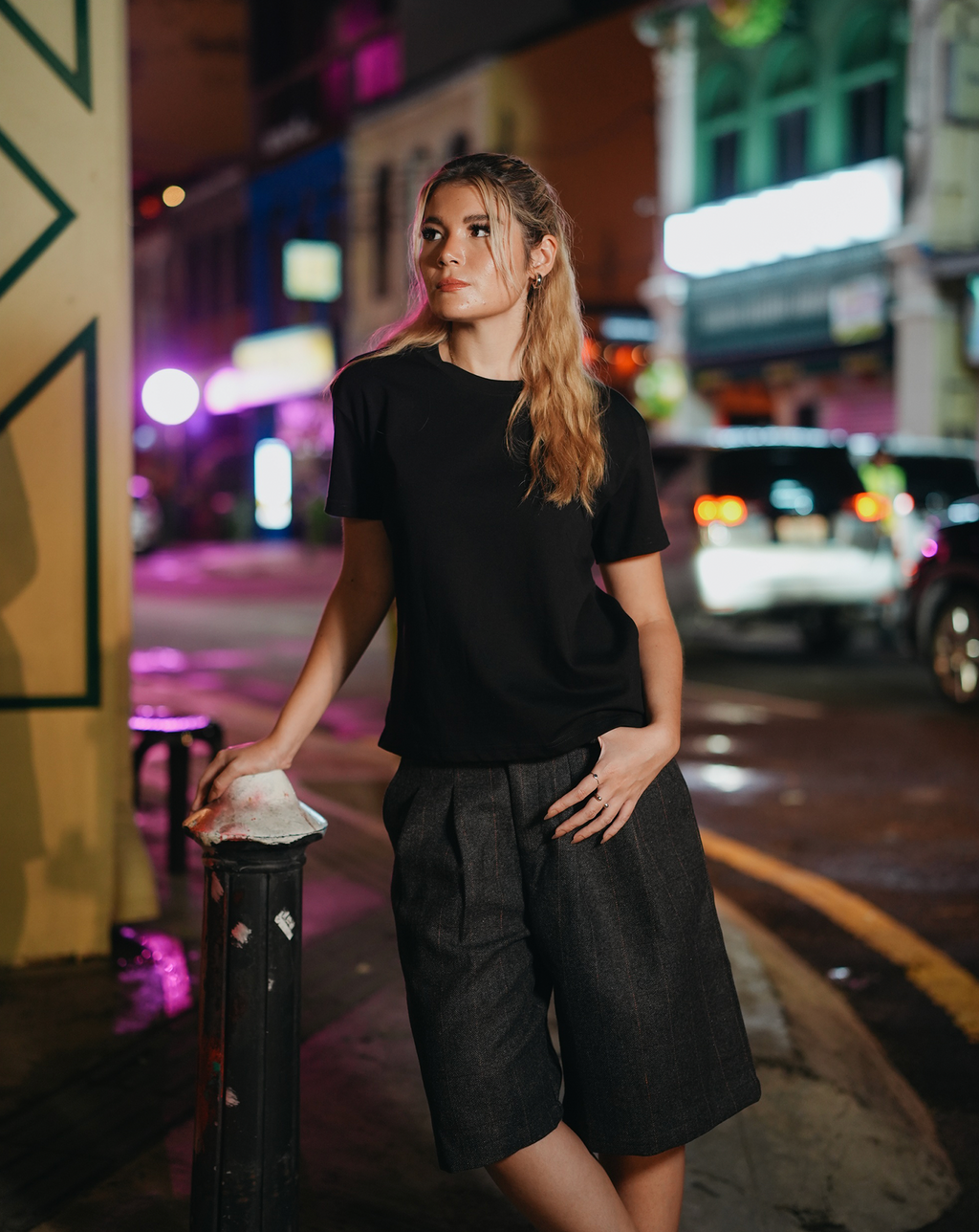 "Kurin" 01 Tee Black