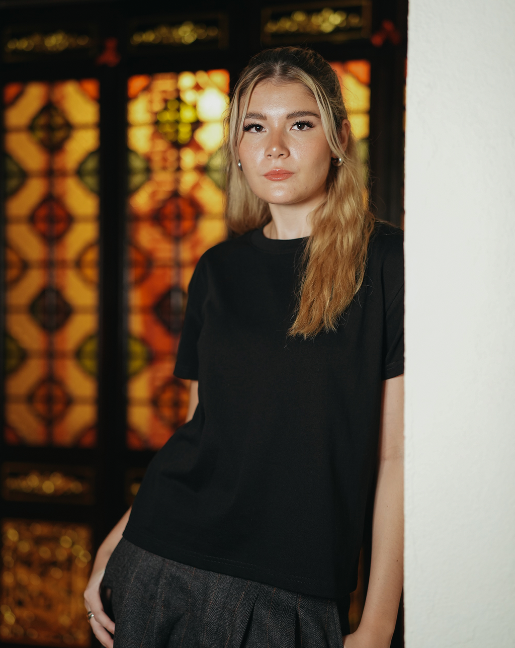 "Kurin" 01 Tee Black