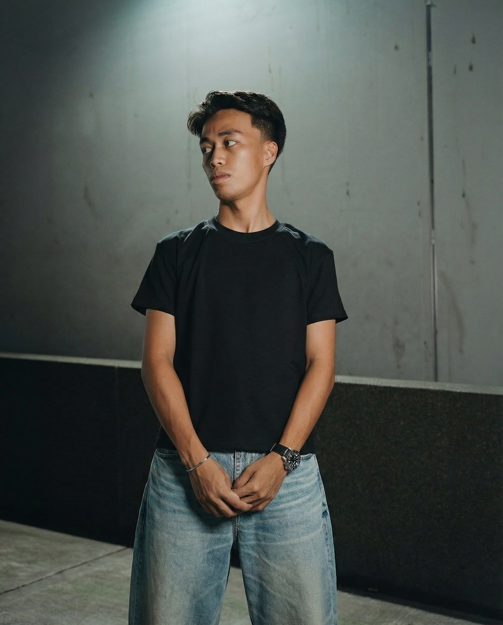 "Kurin" 01 Tee Black