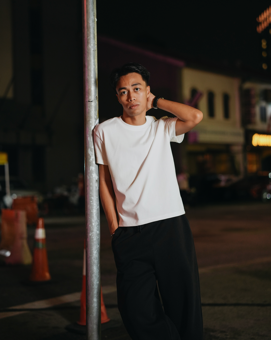 "Kurin" 01 Tee White