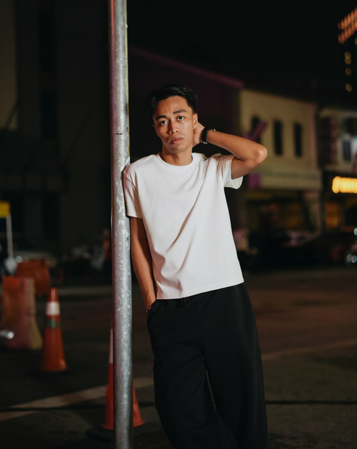 "Kurin" 01 Tee White