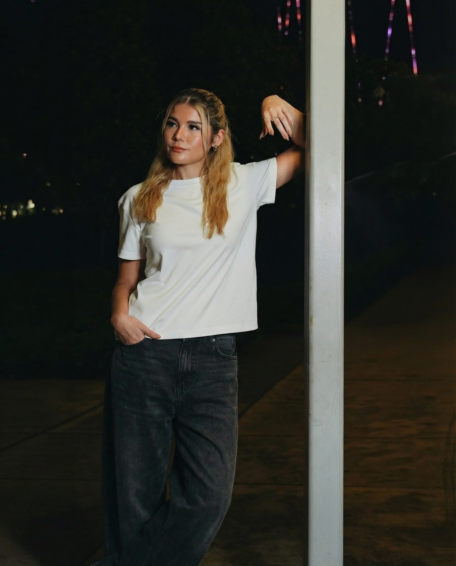 "Kurin" 01 Tee White